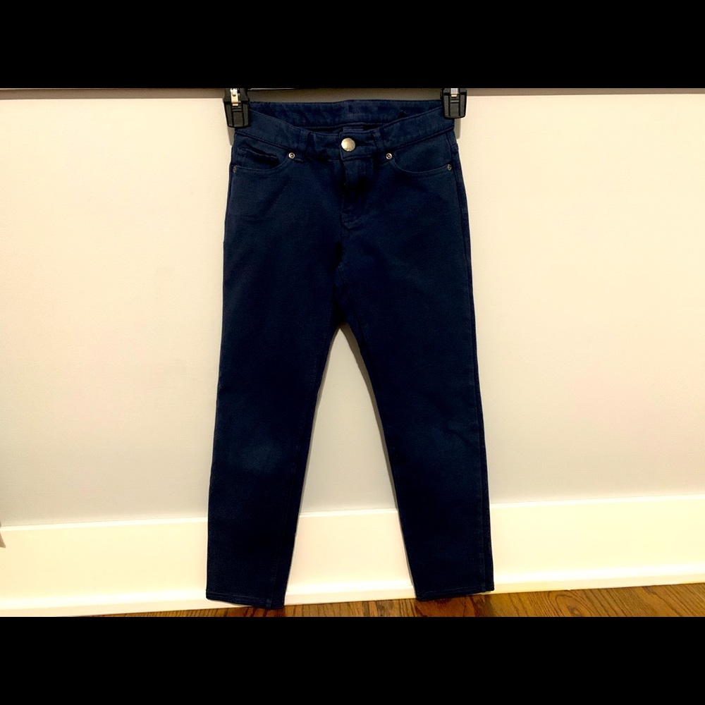 Kid's Ponte Pants Dark Blue